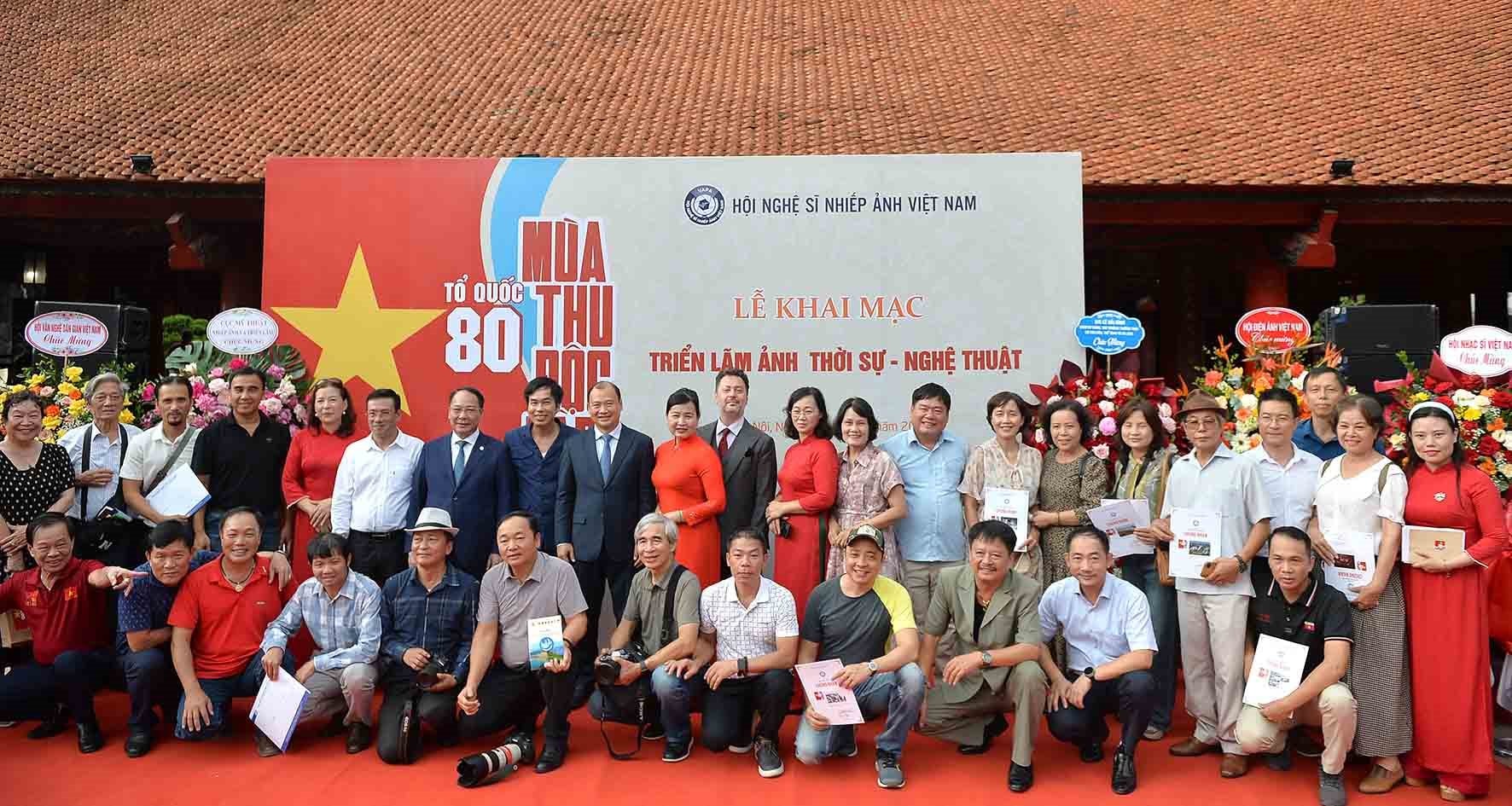 Triển lãm ảnh Thời sự – Nghệ thuật “Tổ quốc – 80 mùa thu Độc lập”
