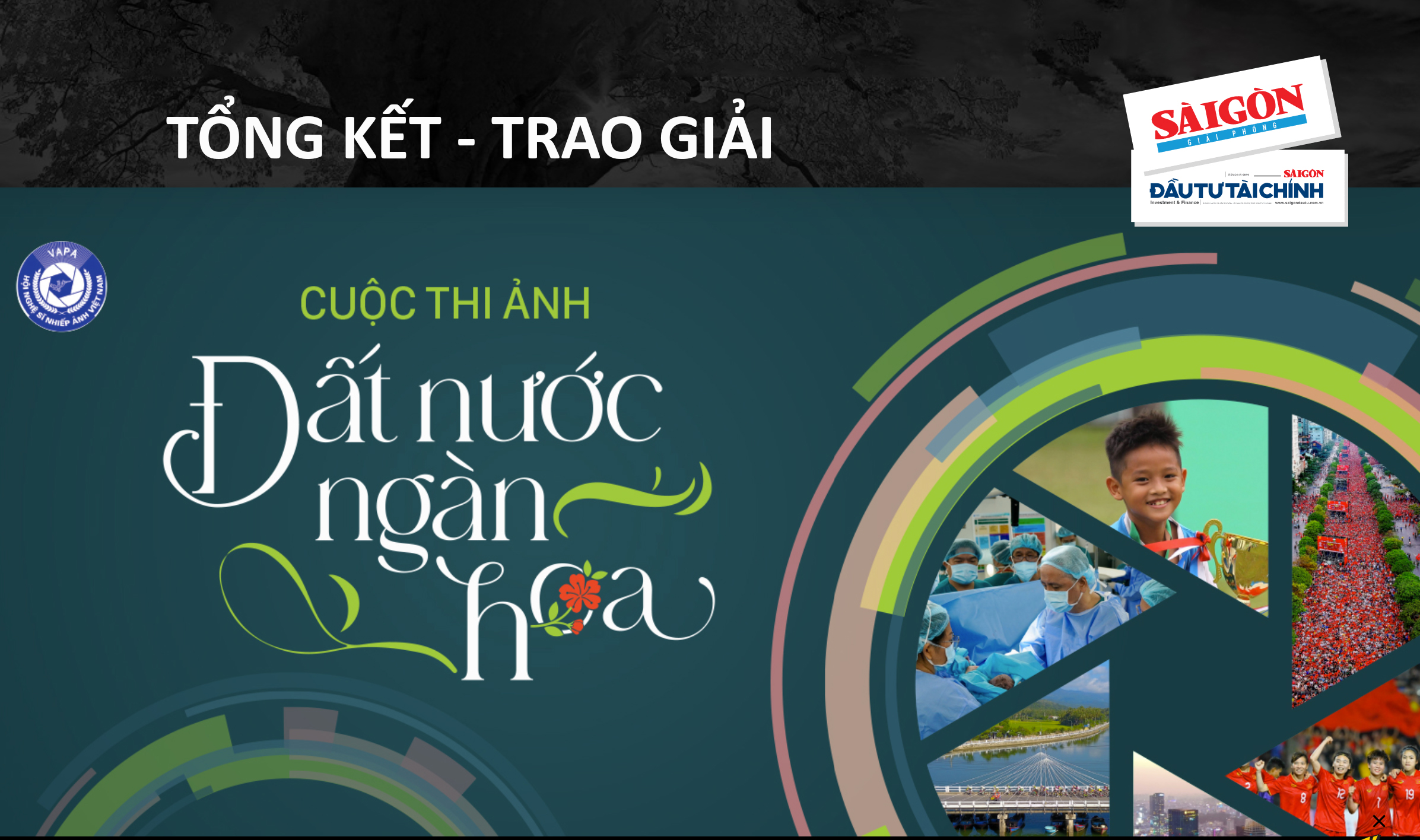 Trao giải cuộc thi ảnh "Đất nước ngàn hoa" năm 2025 do Báo SGGP tổ chức